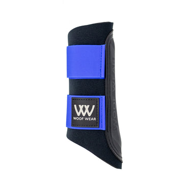 Woof Wear Black Electric Blue Club Brushing Boot (NEW)