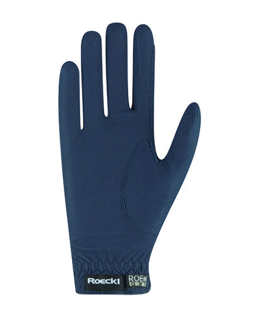 Roeckl Navy Blue Winter Grip Gloves