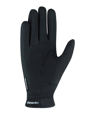 Roeckl Black Winter Grip Gloves