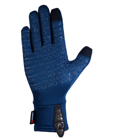 Roeckl Navy Blue Weldon Touchscreen Gloves