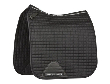 Buy the Weatherbeeta Black Dressage Saddle Pad | Online For Equine