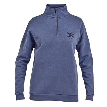 Buy Shires Aubrion Serene Ladies Blue 1/2 Zip Sweatshirt | Online for Equine