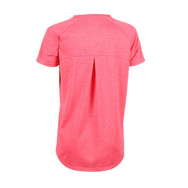 Buy the Shires Aubrion Energise Young Rider Coral Tech T-Shirt | Online for Equine