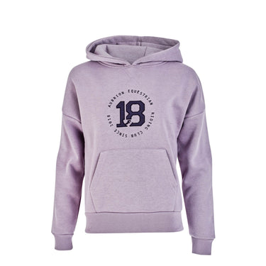 Buy the Shires Aubrion Serene Young Rider Mauve Hoodie | Online for Equine