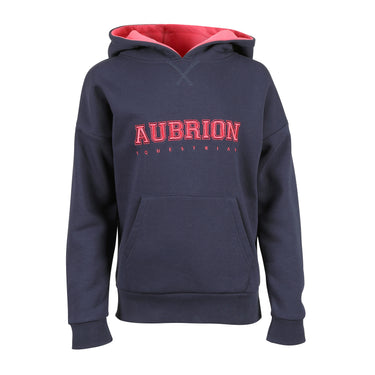 Buy Shires Aubrion Serene Young Rider Navy Hoodie | Online for Equine