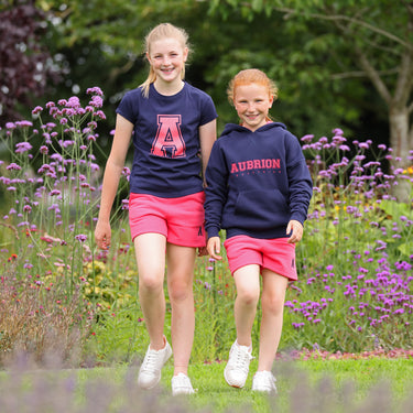 Buy Shires Aubrion Serene Young Rider Navy Hoodie | Online for Equine