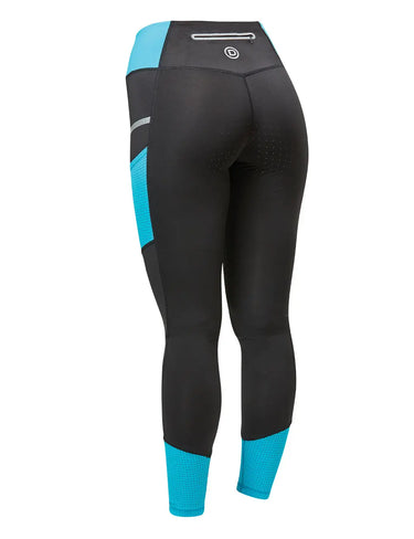 Dublin Aqua Power Performance Mid Rise Colour Block Tights