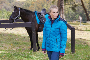 Buy the Dublin Gemma Ladies Puffa Jacket Online for Equine Online For Equine