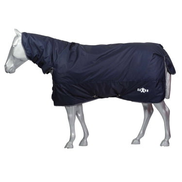 Saxon Defiant Navy 200g Combo Neck Mediumweight Turnout Rug