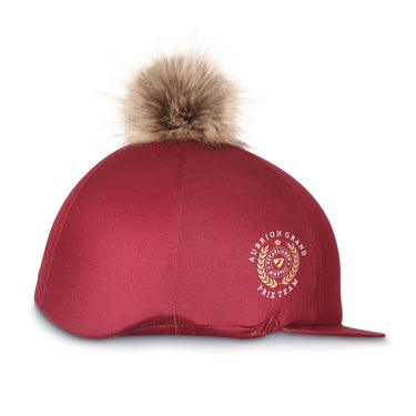 Buy the Shires Aubrion Red Team Hat Silk | Online for Equine