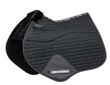 WeatherBeeta Black Prime Comfy Fleece Jump Saddle Pad