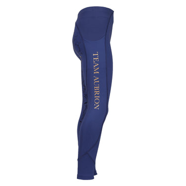 Buy Shires Aubrion Team Young Rider Navy Riding Tights-7 - 8 Years | Online for Equine