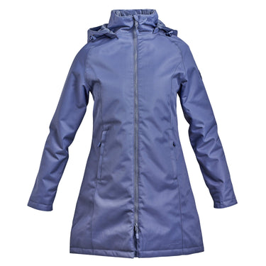 Buy the Shires Aubrion Blue Halcyon Mid Length Waterproof Coat | Online for Equine