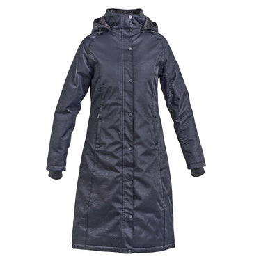 Buy the Shires Aubrion Charcoal Halcyon Waterproof Long Coat | Online for Equine