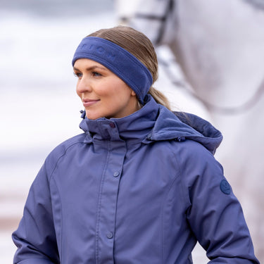 Buy the Shires Aubrion Blue Fleece Headband | Online for Equine