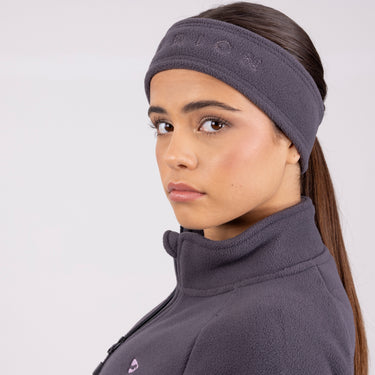 Buy the Shires Aubrion Charcoal Fleece Headband | Online for Equine