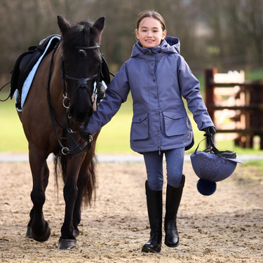 Shires Aubrion Blue Young Rider Palisade Coat