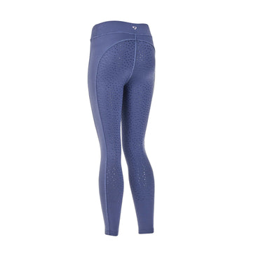 Buy the Shires Aubrion Young Rider Blue Shield Winter Riding Tights | Online for Equine