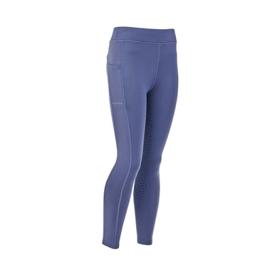 Buy the Shires Aubrion Young Rider Blue Shield Winter Riding Tights | Online for Equine