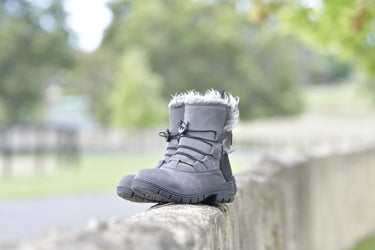 Buy grey boots best sale