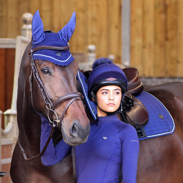 Buy the Shires ARMA Navy Classic GP Saddlecloth | Online for Equine