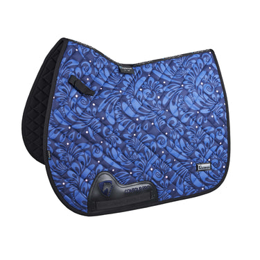 Buy the Shires ARMA Hyde Park Navy Paisley Saddlecloth | Online for Equine