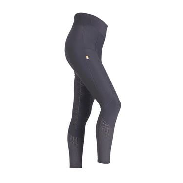 Buy the Shires Aubrion Black Optima Air Riding Tights | Online for Equine