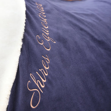 Shires Navy Shires Deluxe Fleece Rug