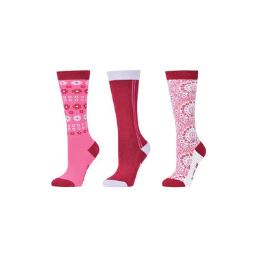 Dublin Childs 3 Pack Socks - Pretty in Pink