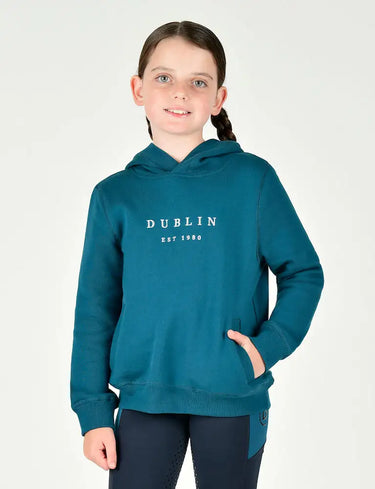 Dublin Legion Blue/Silver Kids Lilah Lurex Logo Hoodie