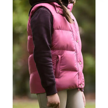 Dublin Red Violet Kids Patrice Puffer Gilet