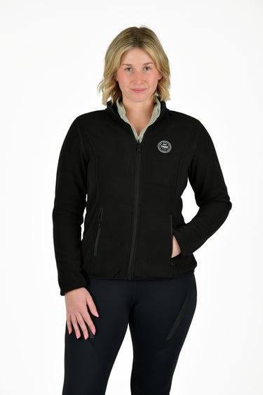 Buy the WeatherBeeta Olive Night/Black Florence Fleece Two-For Jacket | Online for Equine