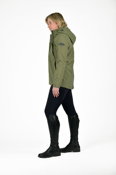 Buy the WeatherBeeta Olive Night/Black Florence Fleece Two-For Jacket | Online for Equine