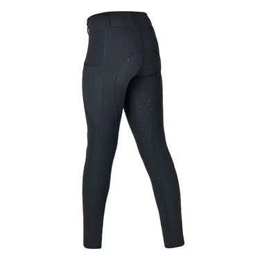 Dublin Black Children's Thermal Black Riding Tights