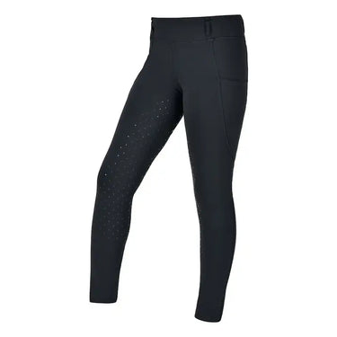 Dublin Black Children's Thermal Black Riding Tights