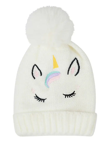 Dublin Kids Embroidered Unicorn Beanie