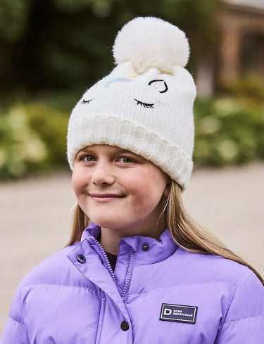 Dublin Kids Embroidered Unicorn Beanie