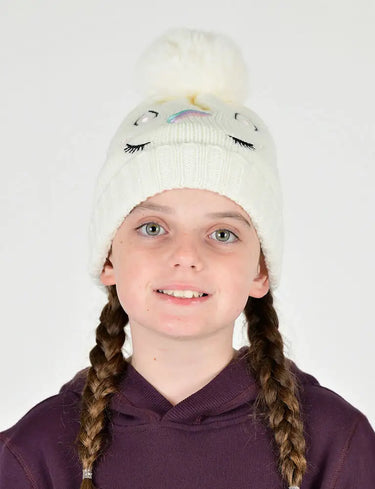 Dublin Kids Embroidered Unicorn Beanie