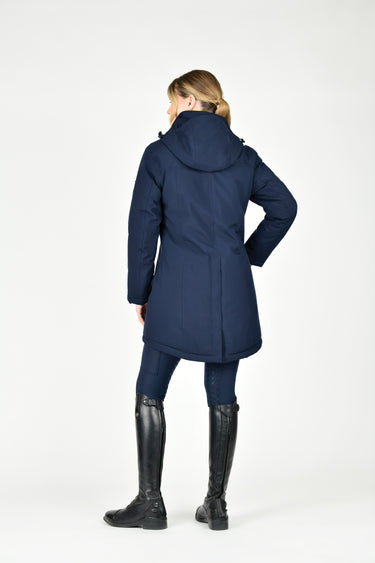 Buy the WeatherBeeta Navy Iris Kyla II Waterproof Jacket | Online for Equine