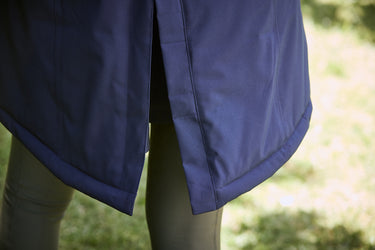 Buy the WeatherBeeta Navy Iris Kyla II Waterproof Jacket | Online for Equine