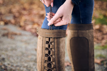 Dublin Chocolate Pinnacle III Laced Country Boots