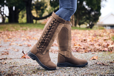 Dublin Chocolate Pinnacle III Laced Country Boots