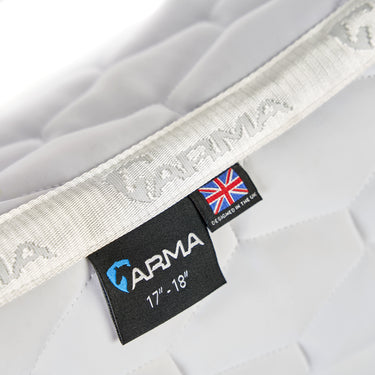 Buy the Shires ARMA Eltar White Jump Saddlecloth | Online for Equine