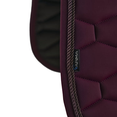 Buy the Shires ARMA Eltar Black Cherry Dressage Saddlecloth | Online for Equine