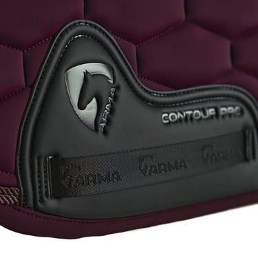 Buy the Shires ARMA Eltar Black Cherry Dressage Saddlecloth | Online for Equine