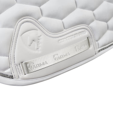 Buy the Shires ARMA Eltar White Dressage Saddlecloth | Online for Equine