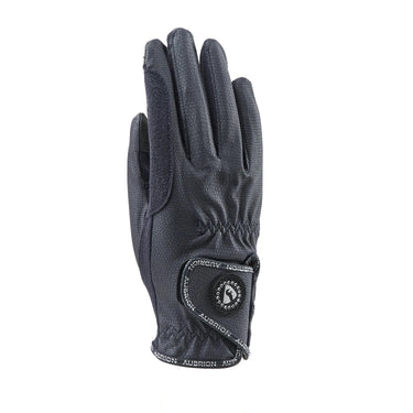 Buy the Shires Aubrion Navy Aachen Riding Gloves | Online for Equine