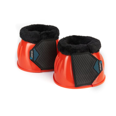 Buy the Shires ARMA Orange Comfort Gloss Over Reach Boots | Online for Equine