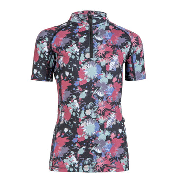 Shires Abstract Aubrion React Young Rider Short Sleeve Base Layer