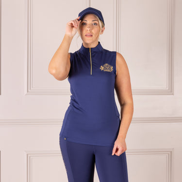 Shires Midnight Aubrion Team Sleeveless Base Layer